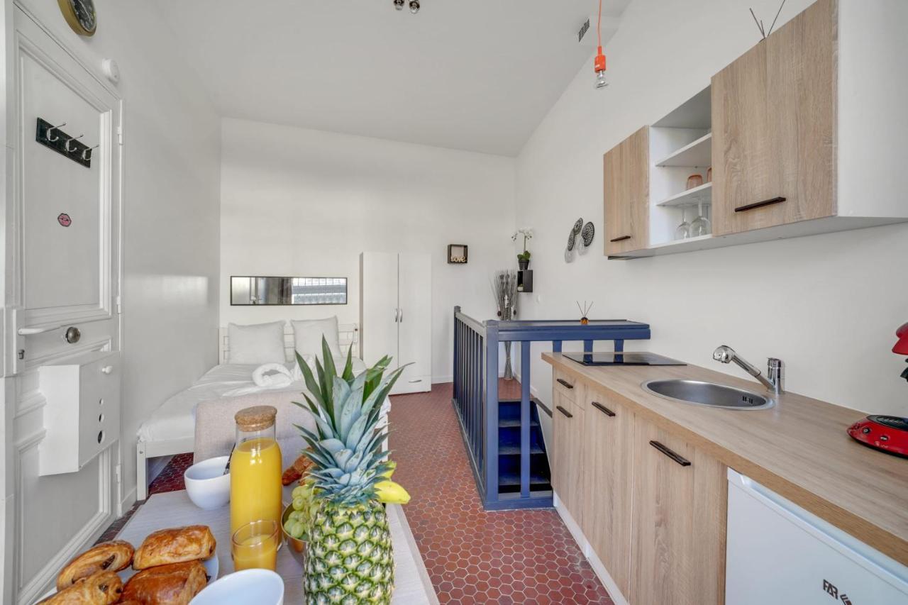 Ferienwohnung Loft In Heart Of Paris Moulin Rouge Exterior foto